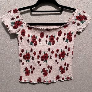 Hollister shoulder top